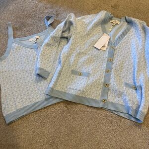 Lilly Pulitzer Meilani Cardigan and Tank Set